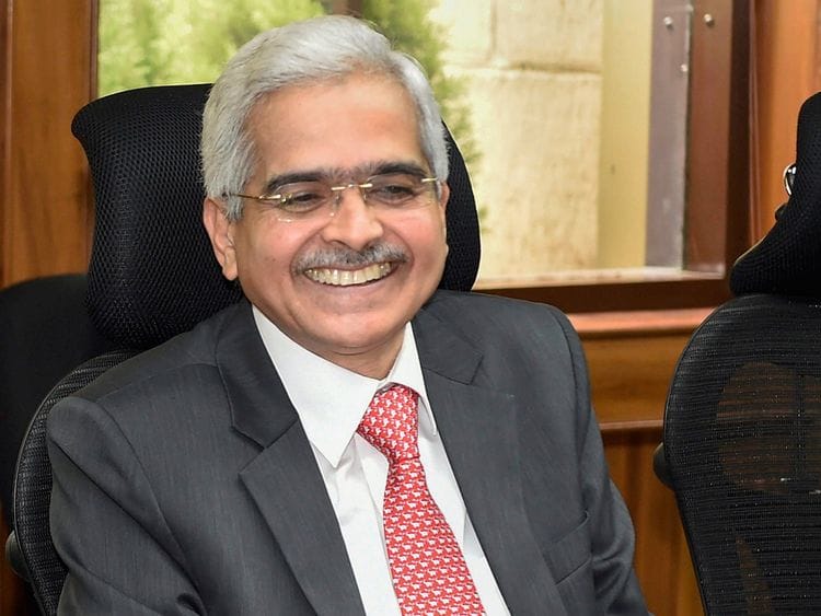 RBI Governor Shaktikanta Das