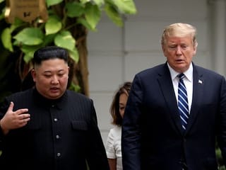 In a summit first, Kim Jong Un takes US media questions