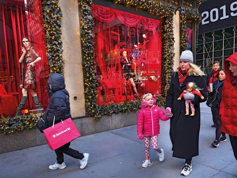 A Saks Fifth Avenue store in New York. Rising interest rates have made it more expensive for Americans to buy homes, cars and other big-ticket items.