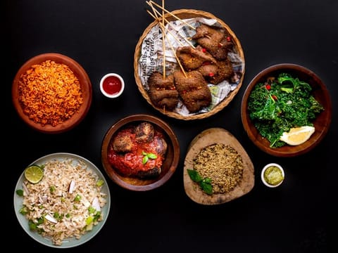 Catfish combines traditional African ingredients with contemporary wellness concerns for a menu where everything is organic, free from gluten, refi ned sugar, soy and raw dairy. The business operates from a central kitchen run by business incubator Kitchen Nation in Business Bay