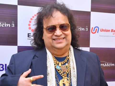 Composer Bappi Lahiri.