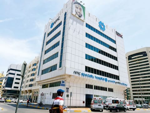 Still a vital role to play... Even as it is saddled with unexplained debts of $6.6b, NMC's hospitals and clinics are playing their part in controlling the COVID-19 pandemic.