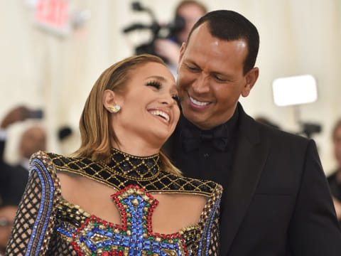 Jennifer Lopez and Alex Rodriguez 