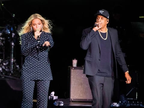 Beyonce and Jay-Z