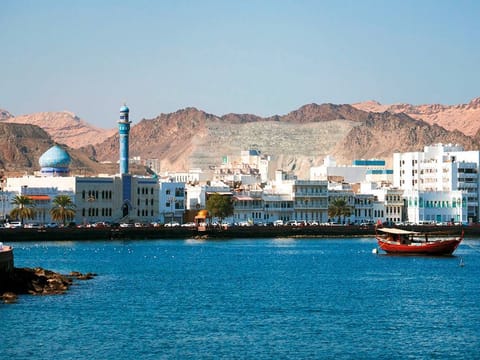 A view of a port in Muscat. The restriction includes buses, microbuses and ferry boats except for buses and boats plying to and from the governorate of Musandam and the Masirah Island, Oman's news agency reported.
