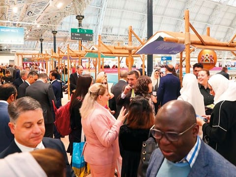 Visitors during an earlier edition of the London Book Fair.