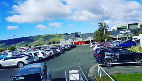 Police are at the scene at Dunedin Airport and teams deployed to determine the nature of the suspicious package.