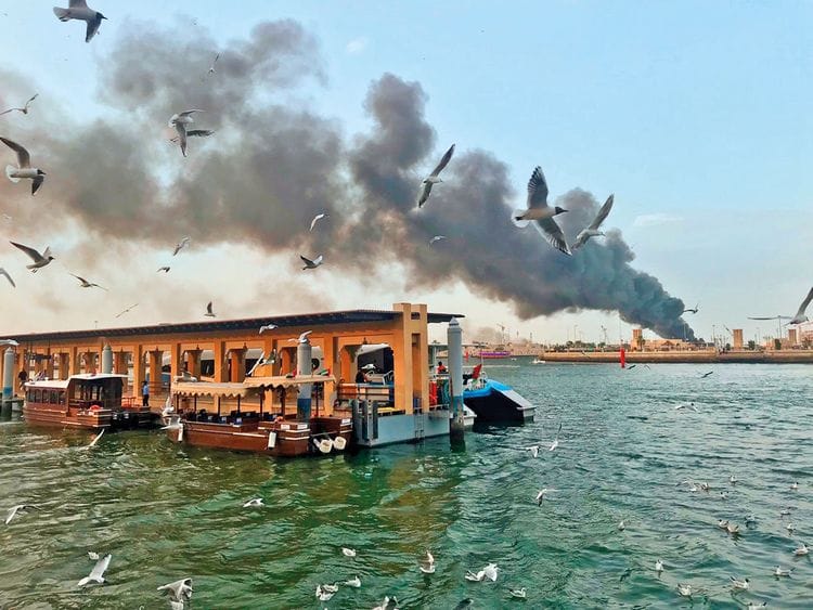 190322 dhow fire
