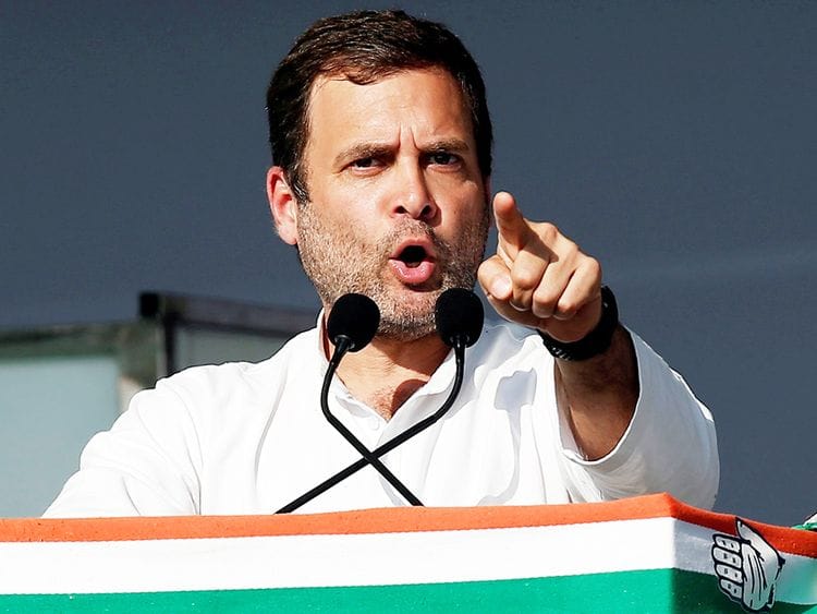 AICC president Rahul Gandhi