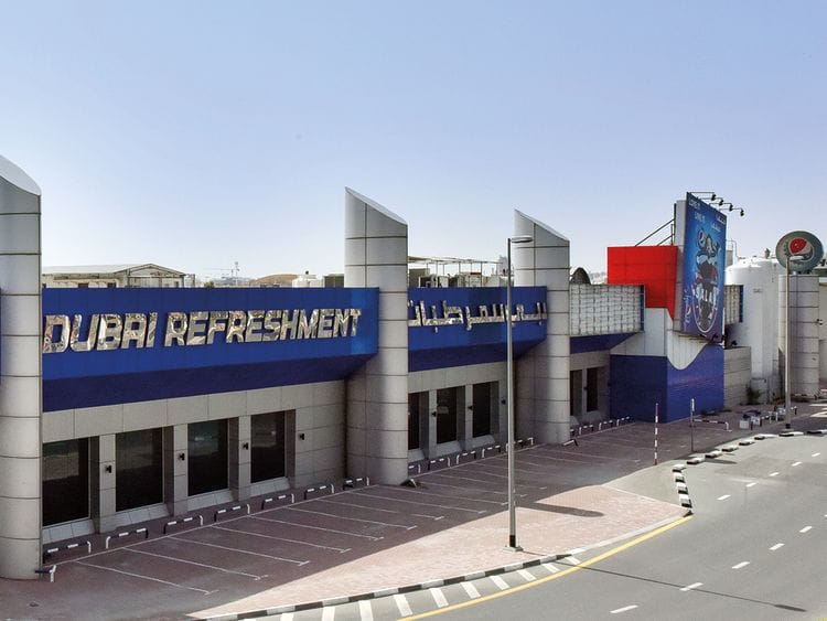 Dubai Refreshments factory at Al Quoz