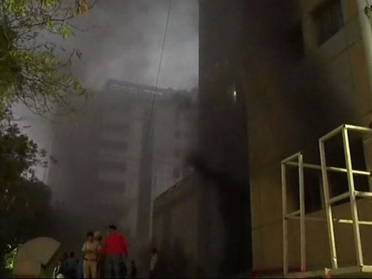 AIIMS fire