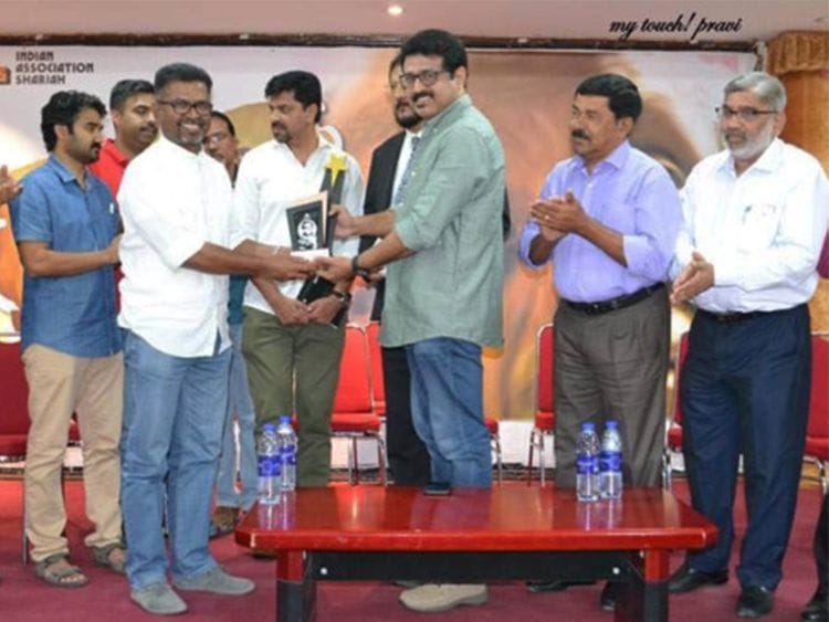 Ramachandra Babu, senior illustrator with Gulf News