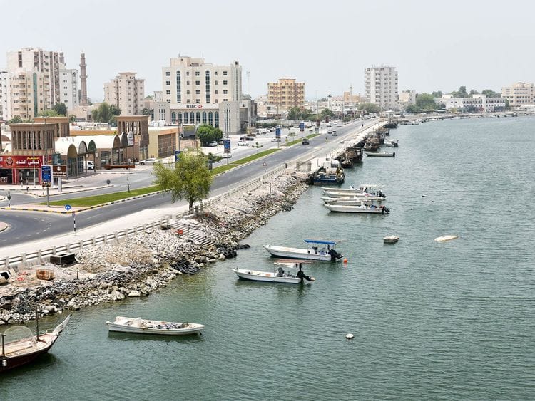 RAS AL KHAIMAH skyline