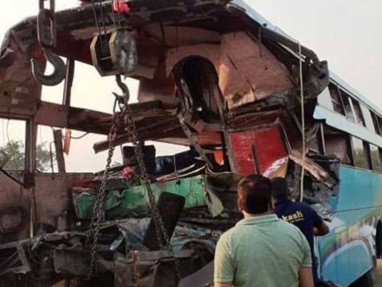 Delhi accident