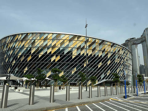 Dubai Arena, which seats 17,000, is developed by Meraas.