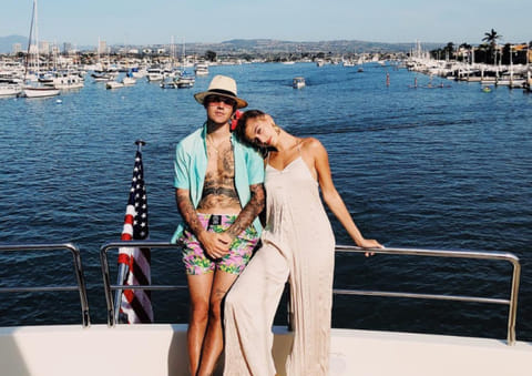 Hailey Baldwin reacts after Selena Gomez fans question her Instagram post