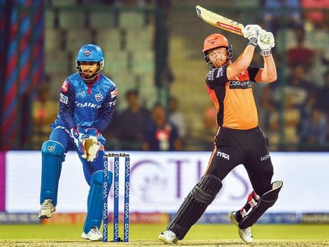 Sunrisers Hyderabad and Delhi Capitals will both be in action on Sunday, with Surisers playing Rajasthan and Delhi facing Mumbai.