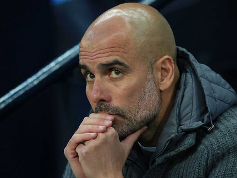 Manchester City's manager Pep Guardiola.