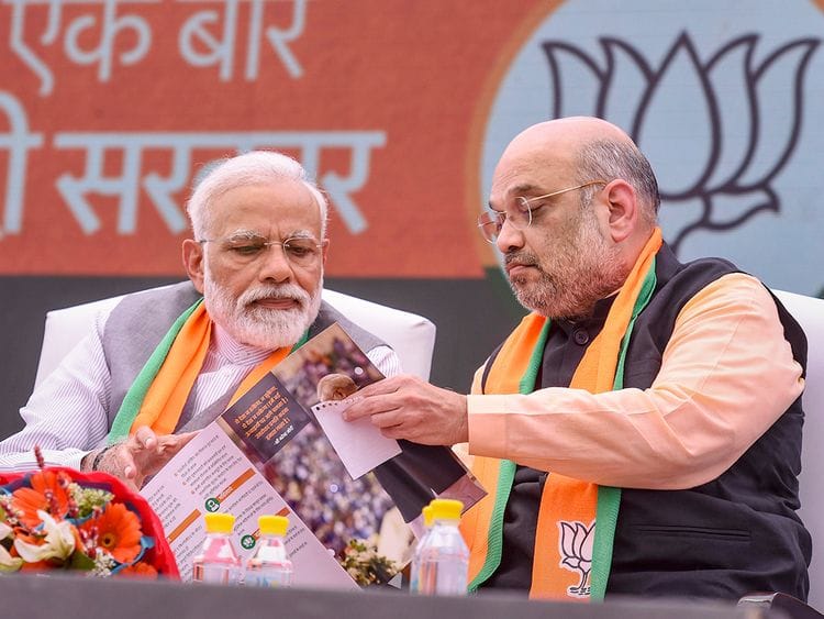 Prime Minister Narendra Modi and BJP President Amit Shah