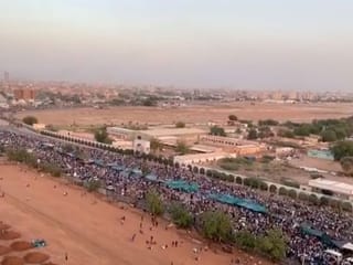 Tear gas, gun fire outside army HQ as Sudan protests press on