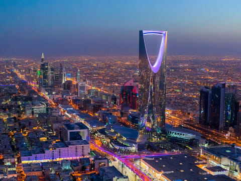 Riyadh at night