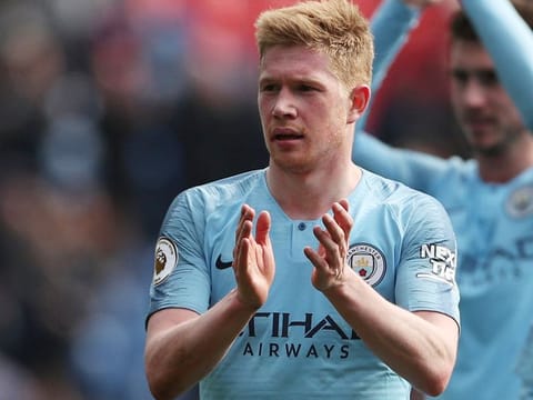 Image for illustrative purposes only: Manchester City's Kevin De Bruyne