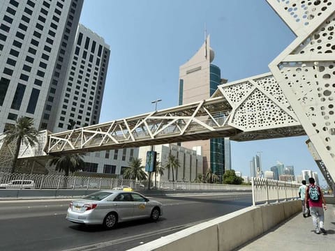 Airport road in Abu Dhabi.