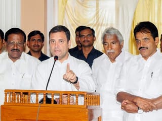 Rahul Gandhi attacks Modi, says he 'divided' country
