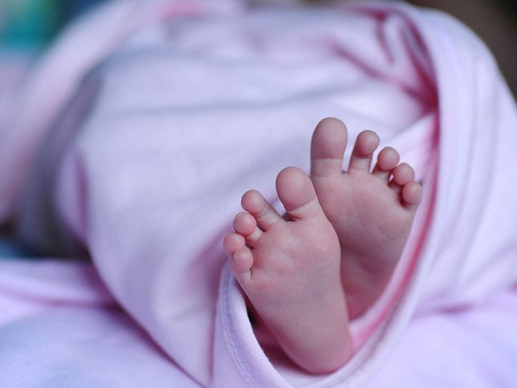 Baby feet