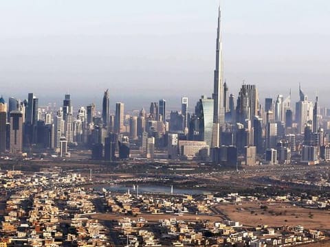A view of Dubai skyline.