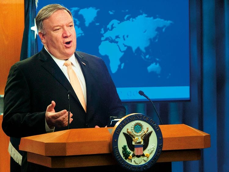 US Secretary of State Mike Pompeo
