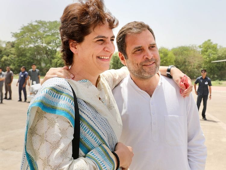 Rahul and Priyanka