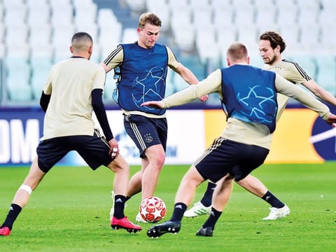 Ajax Amsterdam players have been producing scintillating displays in Champions League. 