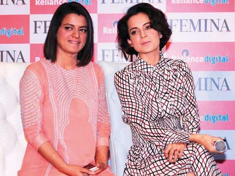 Rangoli Chandel and Kangana Ranaut.