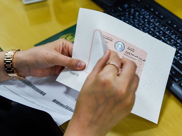 Visa, GDRFA