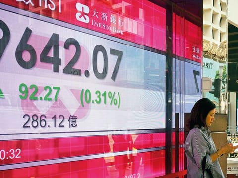 The Hong Kong Stock Exchange.