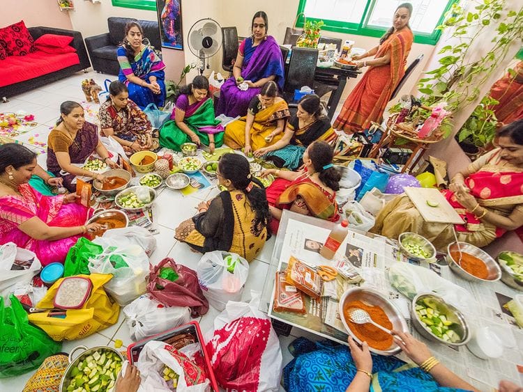 Women from Telangana and Andhra Pradesh