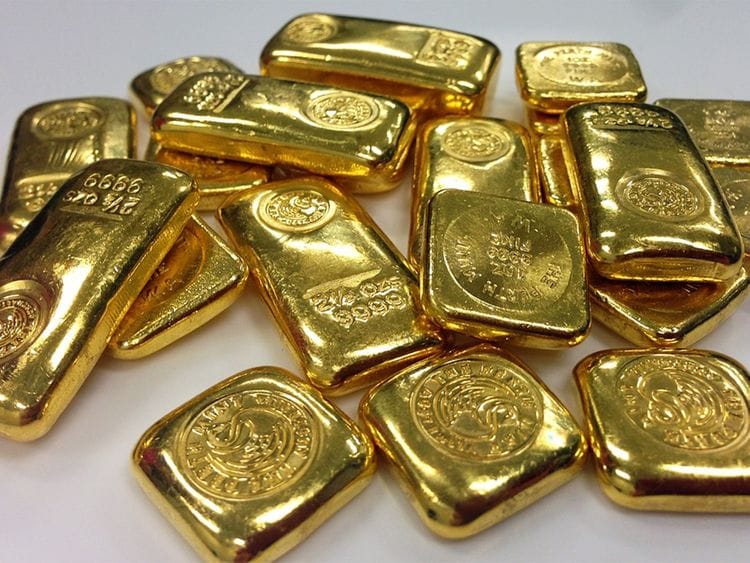 Gold bars