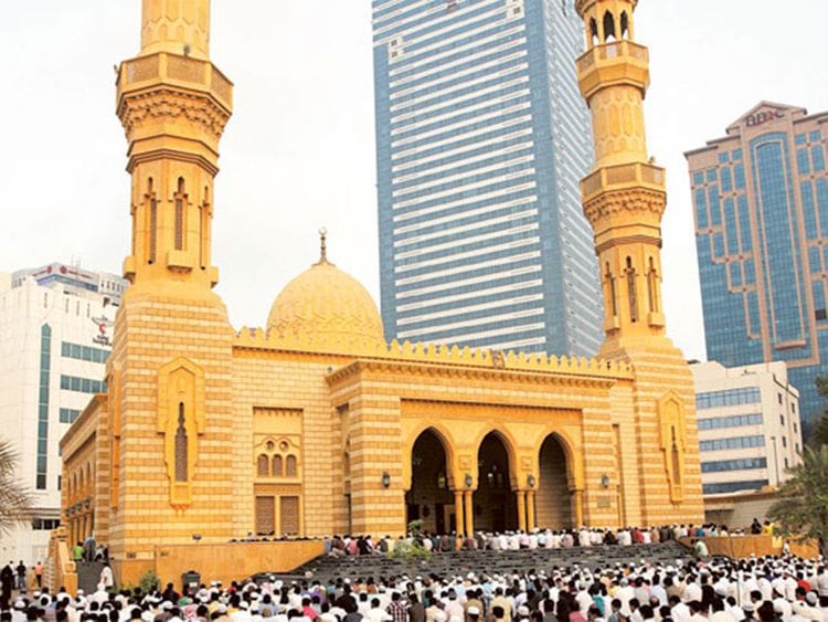 Abu Dhabi mosque