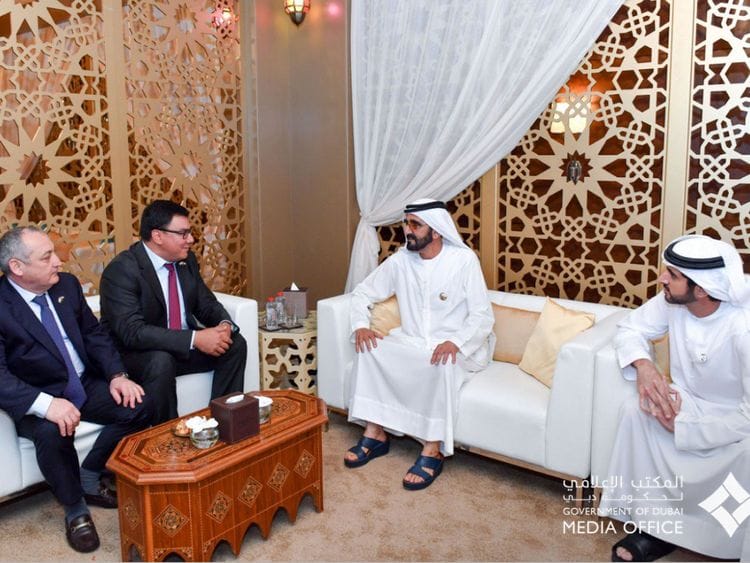 Shaikh Mohammad and Shaikh Hamdan