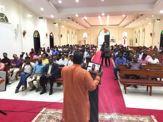 In a first, iftar held inside a church premises in Ras Al Khaimah