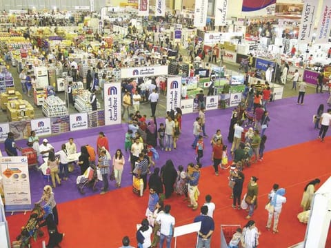 Thousands of people visit Sharjah Ramadan Nights event which offers huge discounts and chance to win prizes every year. File Photo