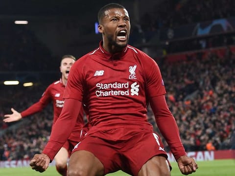 Paris Saint-Germain have completed the signing of Dutch international midfielder Georginio Wijnaldum from Liverpool on a three-year deal.
