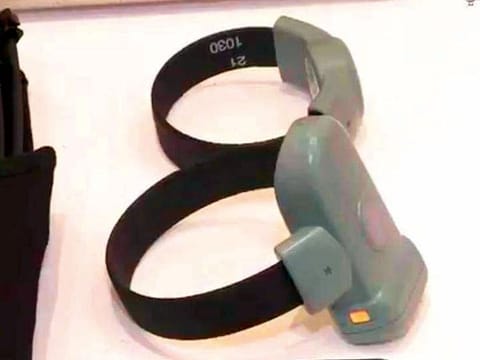 Ankle bracelets. For illustrative purposes only.