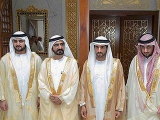 Shaikh Hamdan, Maktoum and Ahmad get married in Dubai 