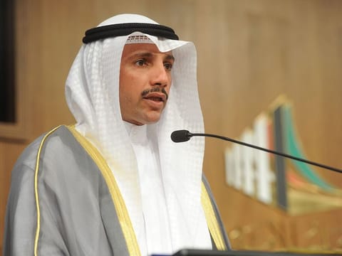 Kuwait Parliament Speaker Marzouq Al Ghanem.