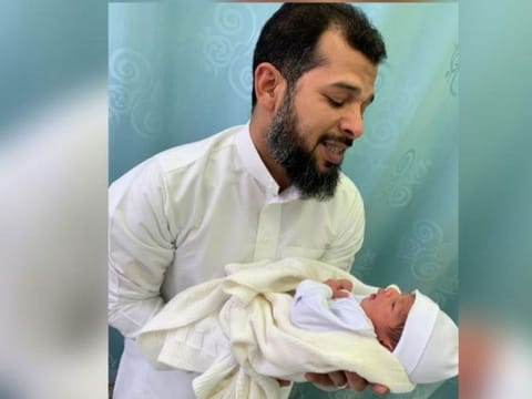 “I feel that  life has returned to me,” said the father of the abducted baby