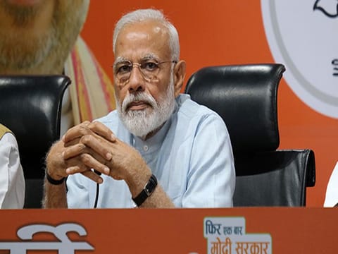 The women said that Modi (in picture) was being felicitated across the globe and should also be honoured in his own land.