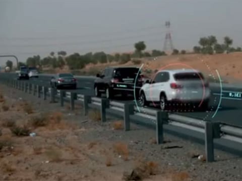 Sharjah Police warned motorists that tailgating in the UAE can lead to a Dh400 fine and four black points.