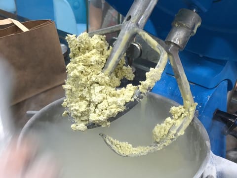 Liquid nitrogen is a method used to freeze ice cream.